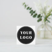 Modern, Strak, stijlvol & Aanpasbaar Informatiekaartje (Staand voorkant)