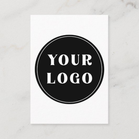 Modern, Strak, stijlvol & Aanpasbaar Plaatskaartje (Voorkant)