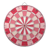 Modern Strawberry Pink Dartbord (Voorkant)