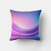 Modern streaming background, clean minimalistic de kussen (Achterkant)