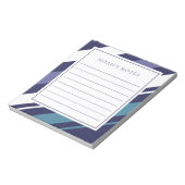Modern Stripe Diagonaal Notitieblok (Gedraaid)