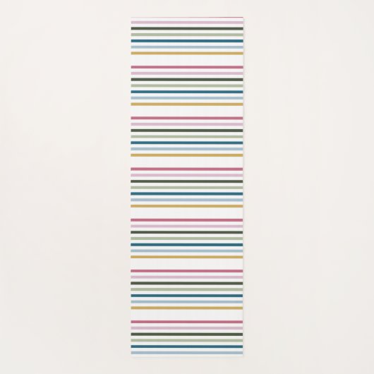 Modern Stripe Yogamat (Achterkant)