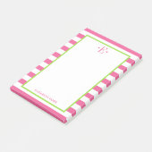 Modern Striped Post-it® Notes (Schuin)
