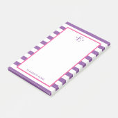 Modern Striped Post-it® Notes (Schuin)