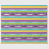 Modern Stripes Stippen Pattern Cadeaupapier (Vlak)
