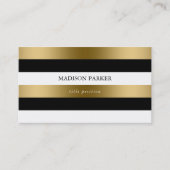 Modern Stripes Visitekaartje (Voorkant)