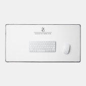 Modern Stylish Monogram Name Bureaumat (Keyboard & Muis)