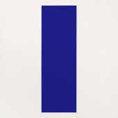 Modern Stylish Simple Ivory and Navy Custom Name Yogamat (Achterkant)
