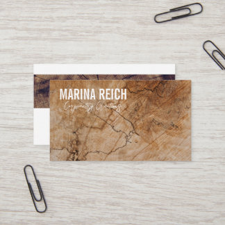 modern stylish woodworkers Business Card Visitekaartje