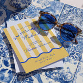 Modern Summer Bachelorette Weekend Kaart