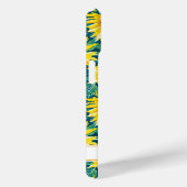 Modern Sunflowers Monogrammed Case-Mate iPhone Case (Achterkant / Rechts)