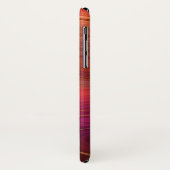 Modern Sunrise Agate Marble Pattern met naam Case-Mate iPhone Case (Achterkant/links)