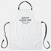 Modern Sushi Lab Name Logo Design Schort (Voorkant)