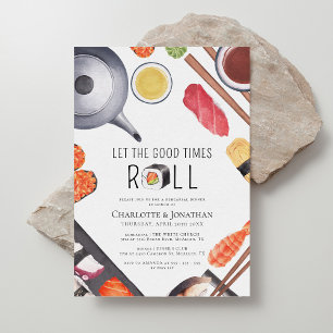 Modern Sushi thema repetitie diner Kaart