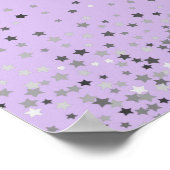 Modern Sweet 16 Welcome Sign Lavender Poster (Hoek)