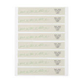 Modern Sweethearts Wedding Save the Date (Vel)