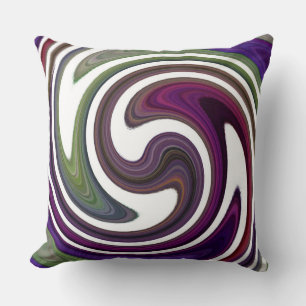 Modern Swirl Abstracte Art. 6 Kussen