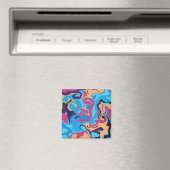 Modern Swirl Magneet (Insitu (Vaatwasser))