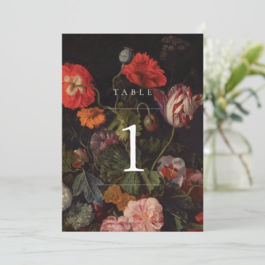 modern  Tafelnummer (Staand voorkant)