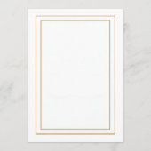 Modern Talavera Heritage Elegant Wedding Menu (Achterkant)