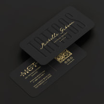 Modern Tattooist Tattoo Artiest Monogram Zwart