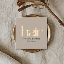 Modern Taupe Goud Gele Kapsalon