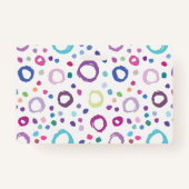 Modern Teacher Logo Educator Personeel Foto-ID Badge (Achterkant)