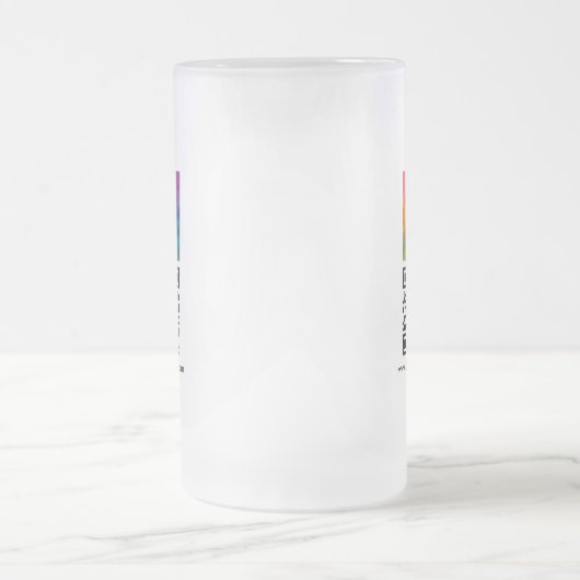 Modern Template Your Custom Logo QR Code Matglas Bierpul (Center)