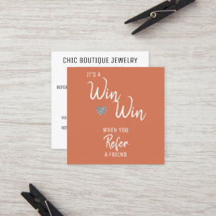 Modern Terracotta Verwijs een Kaart van de Verwijz