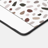 Modern Terrazzo Tegel Pattern Gepersonaliseerd Bureaumat (Hoek)