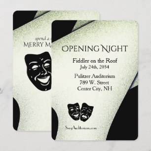 Modern Theater Uitnodiging