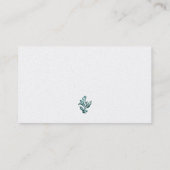 Modern Therapeut Fern Plant Visitekaartje (Achterkant)