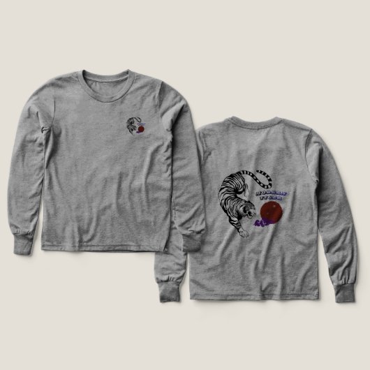 Modern Tiger Graphic Art (Voorkant /achterkant)