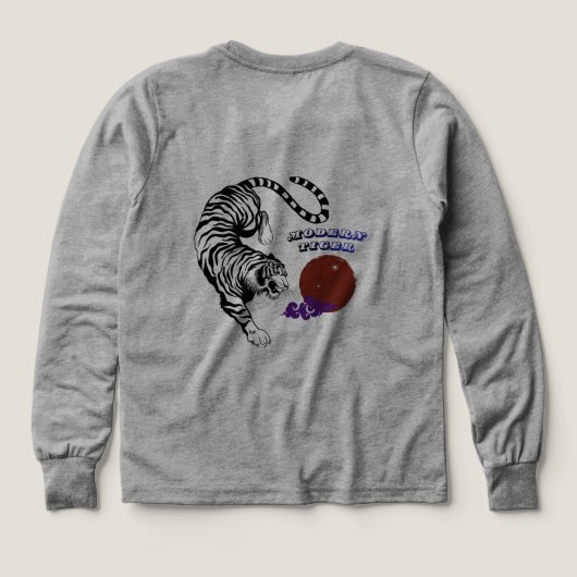 Modern Tiger Graphic Art (Motif dos)