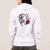 Modern Tiger Graphic Art Hoodie (Achterkant)