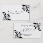 Modern Tiger Lily Visitekaartje (Voorkant / Achterkant)