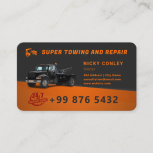 Modern Towing Service   SINAASAPPEL Visitekaartje