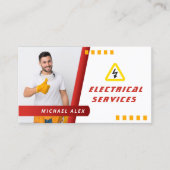 modern trendicisch visitekaartje (Voorkant)