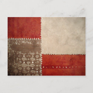 Modern Trendy Abstract Briefkaart