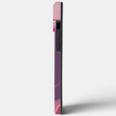 Modern Trendy Abstract Gepersonaliseerd Naamplezie Case-Mate iPhone Case (Achterkant / Links)