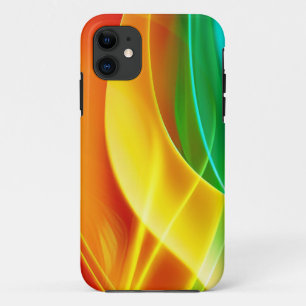MODERN TRENDY ARTISTIEK PSYCHEDELISCH PATROON iPhone 11 HOESJE