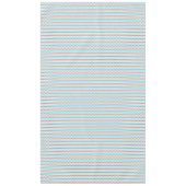 Modern Trendy Blue Gray Chevron Pattern Tafelkleed (Voorkant)