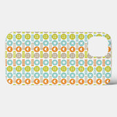 Modern & Trendy Button Pattern iPad Case (Achterkant (horizontaal))