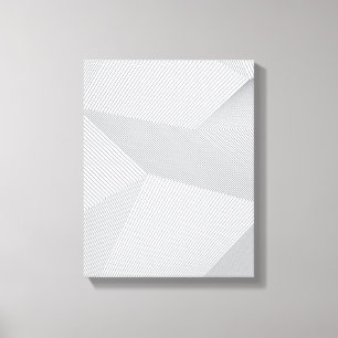 Modern, trendy, cool, eenvoudig, artistiek patroon canvas afdruk