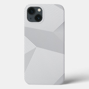 Modern, trendy, cool, eenvoudig, artistiek patroon iPhone 13 hoesje