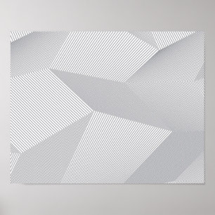 Modern, trendy, cool, eenvoudig, artistiek patroon poster