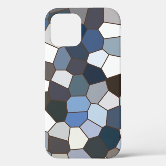 Modern Trendy Earth Toned Pattern Case-Mate iPhone Case (Achterkant)