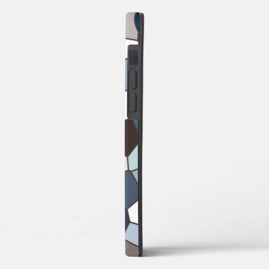 Modern Trendy Earth Toned Pattern Case-Mate iPhone Case (Achterkant / Links)