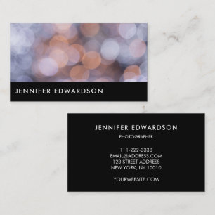 Modern trendy elegante minimalistische professiona visitekaartje