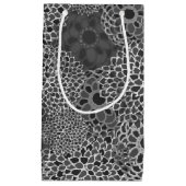 Modern Trendy Floral Pattern Klein Cadeauzakje (Voorkant)